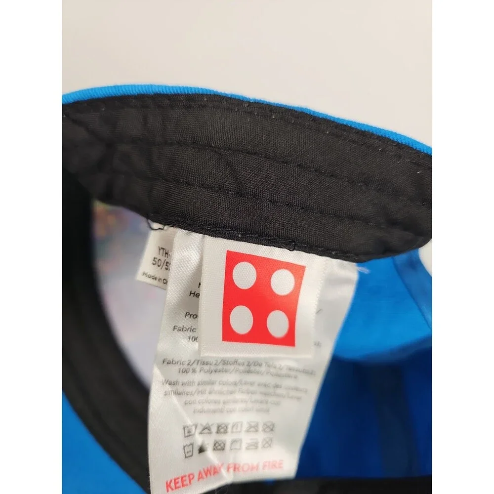 LEGOLAND LEGO Youth Hat 50/52 Blue Minifigure Theme Park Baseball Cap